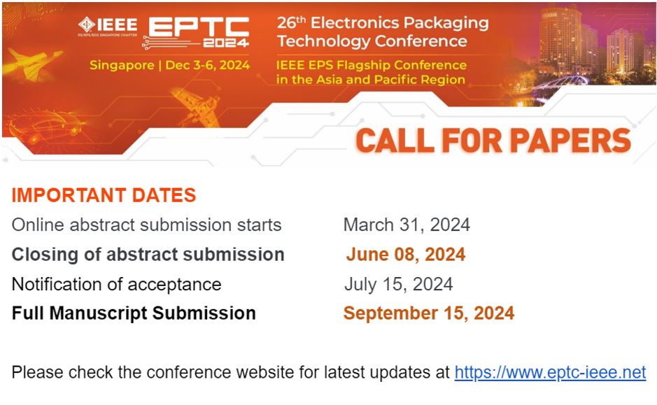 EPTC First Call for Papers
